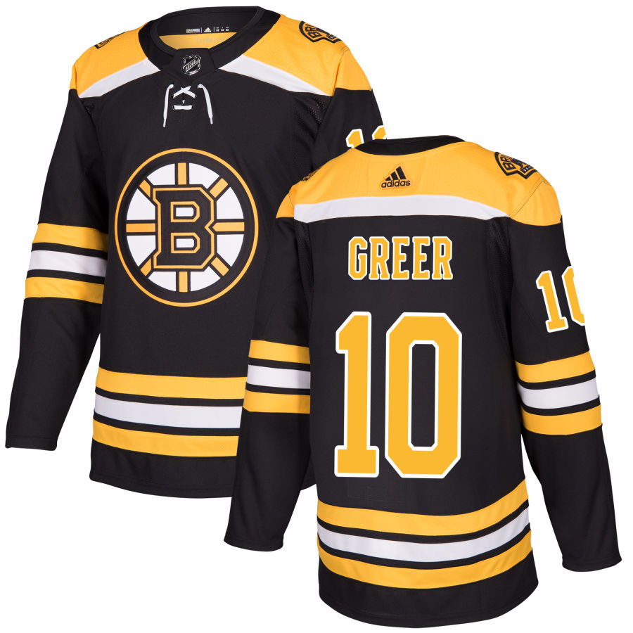 A.J. Greer Boston Bruins adidas Authentic Jersey &#8211; Black